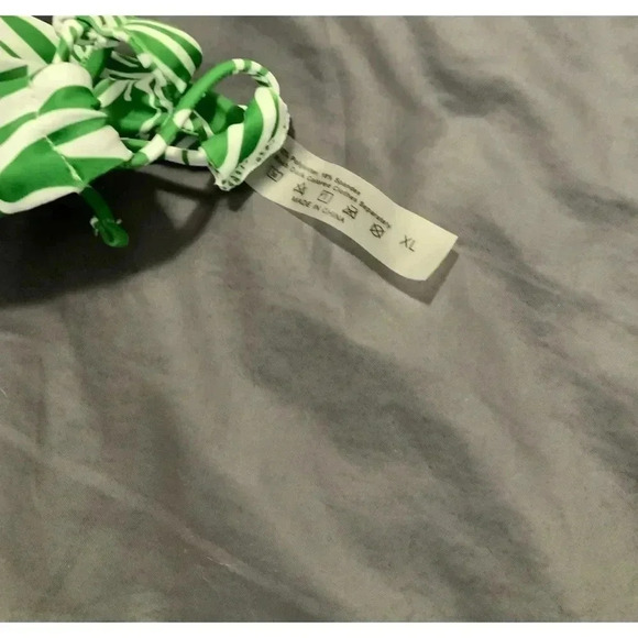 SHEIN BIKINI NWOT GREEN & WHITE SIZE XL - Picture 3 of 3